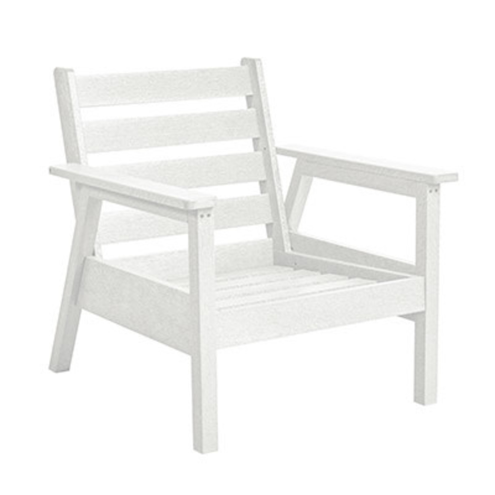 CR Plastics CRP 'Tofino Arm Chair Frame' - White
