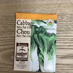 Aimers Cabbage " baby Pak Choi" Organic Seeds
