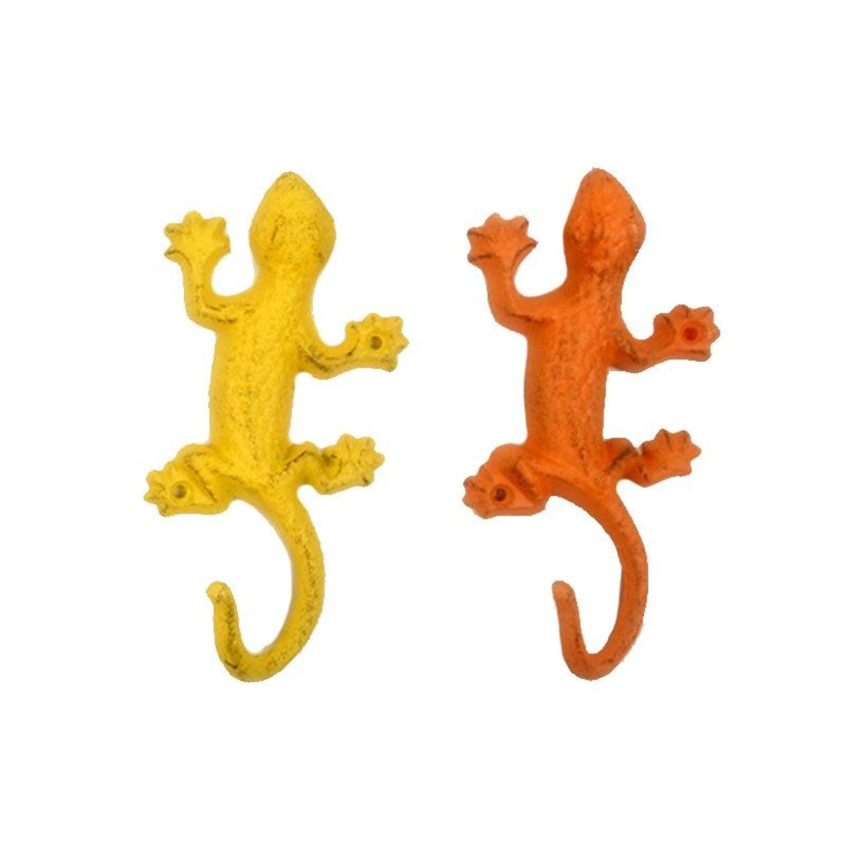 Cast Iron Gecko Hook, 2 Asst.