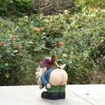 Gnome Mooning W/Butterfly
