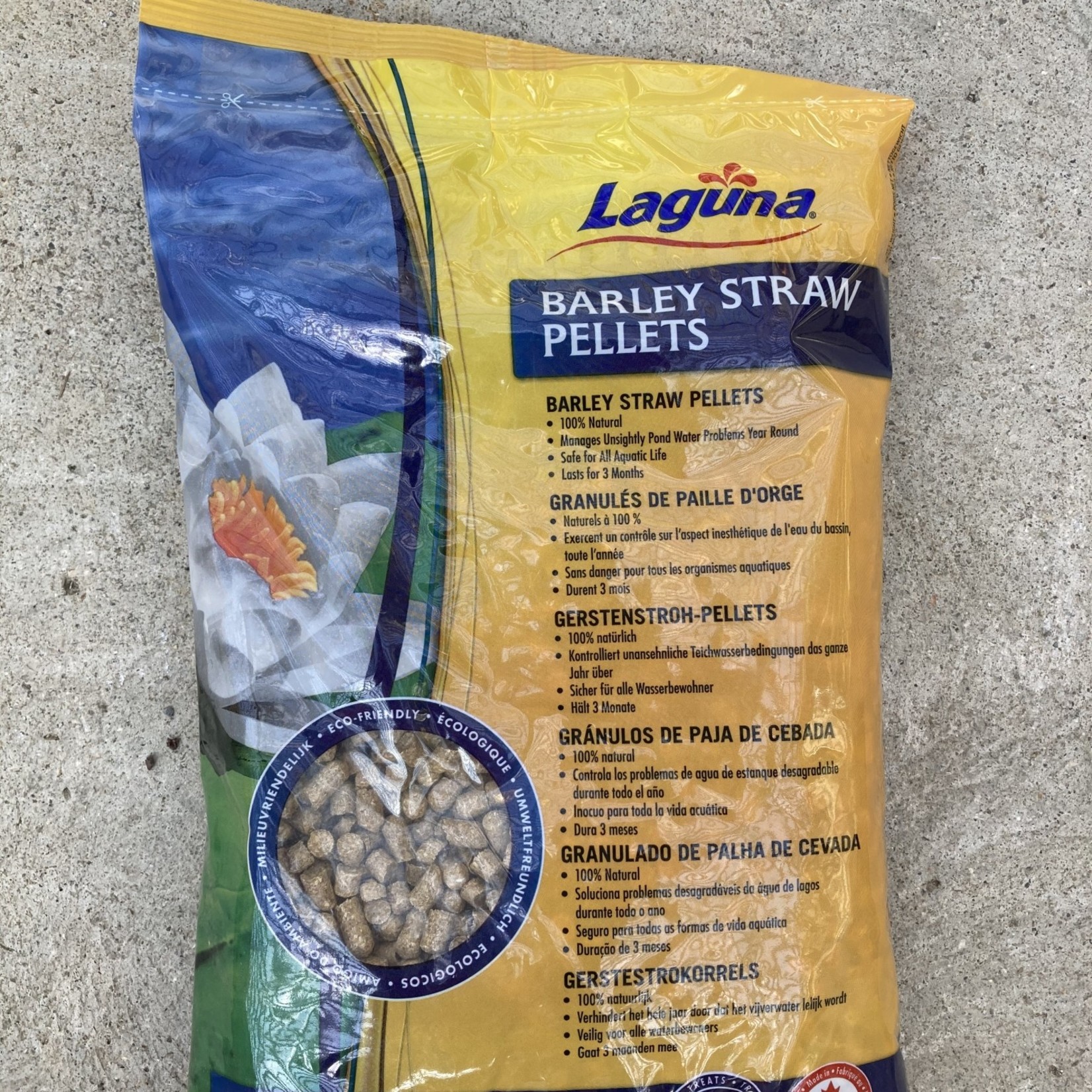 Laguna Laguna Barley Straw Pellets with Mesh Bag - 1.13 kg (2.5 lb) -