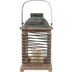 Metal/Wooden Lantern