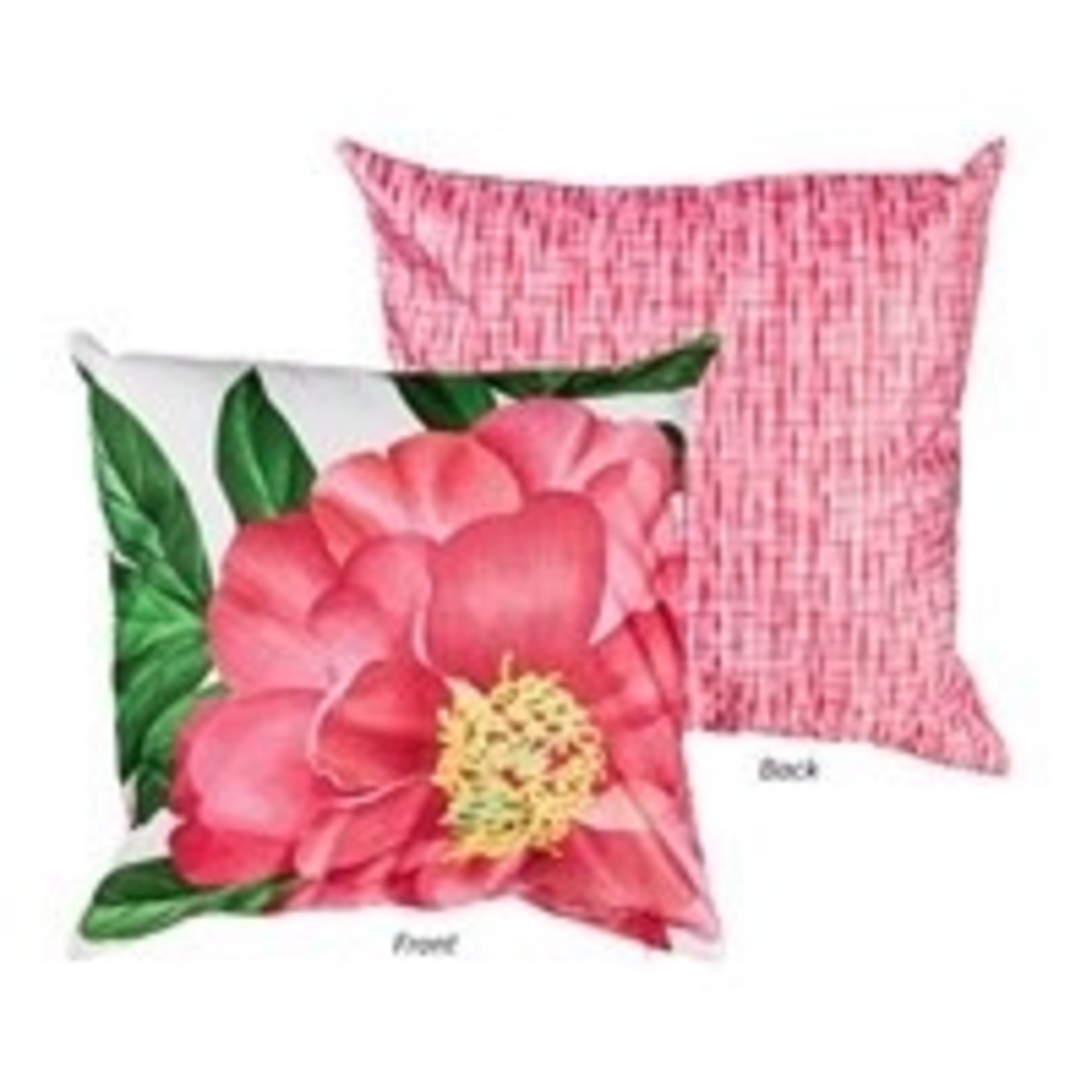 Blooming Pink Outdoor Pillow Cover