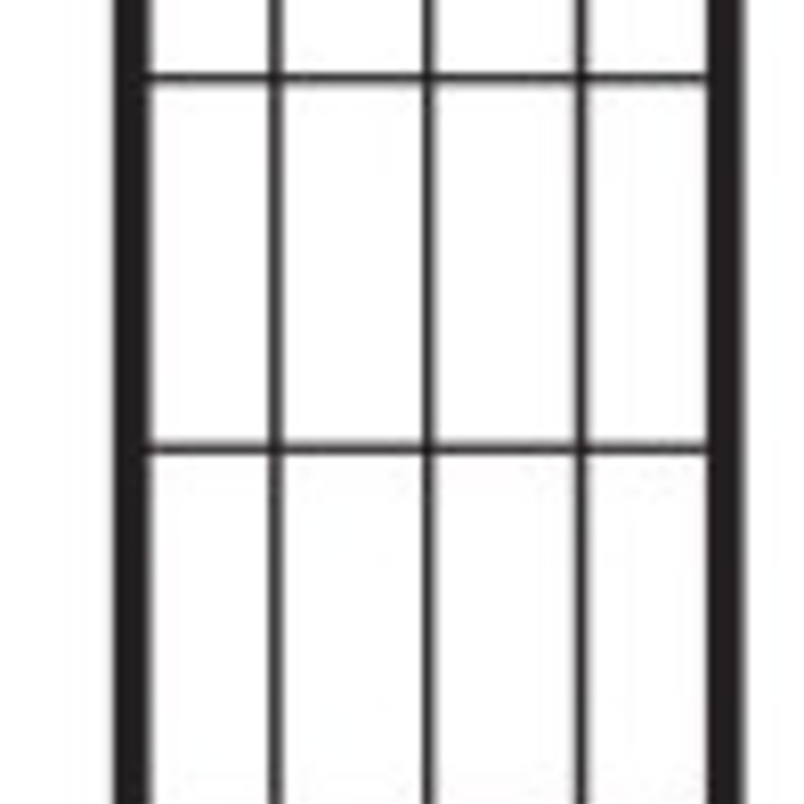 60" x18" Tubular Arch Trellis