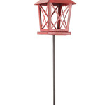 Second Nature Accent Lantern Red