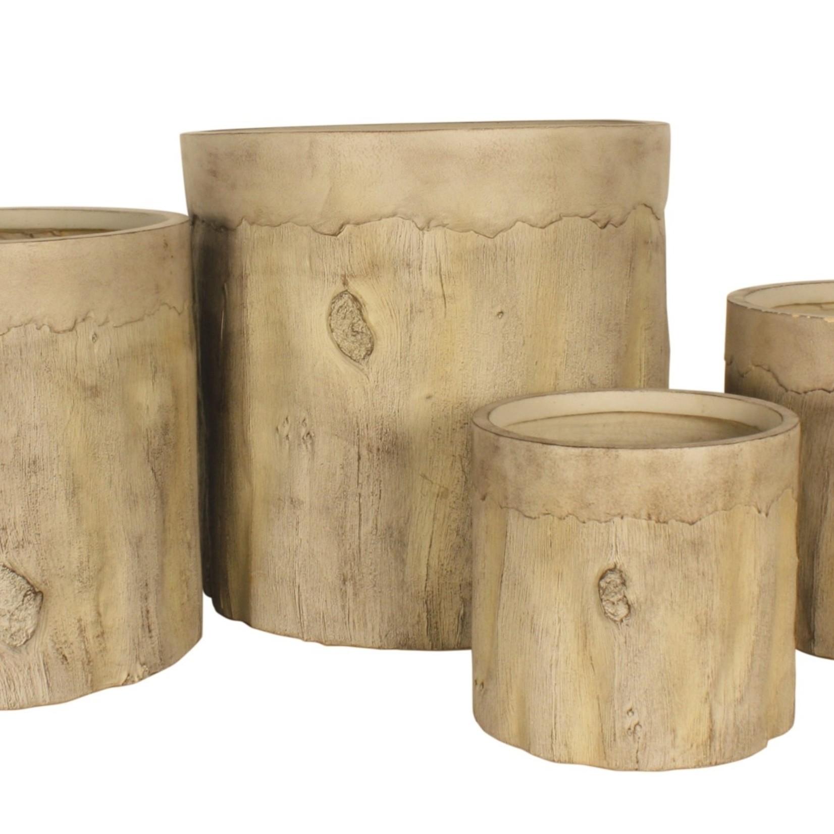 Portofino Collection - Tree Trunk Planter - Small