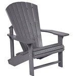 CR Plastics CRP 'Adirondack Classic Chair' C01- Slate