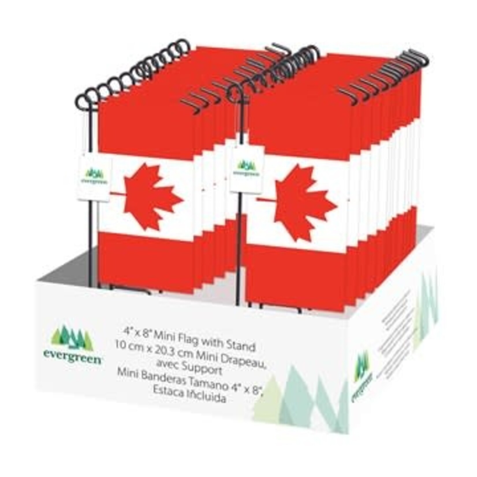 Canada Mini Flag Assortment, 24-Piece CDU