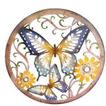 Butterfly circle wall decor