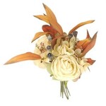 Rose/Hydrangea Mixed Bouquet 14" (Cream)