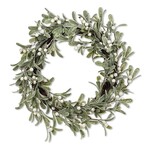 Frost Mistletoe Wreath