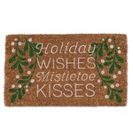 Holiday Wishes Doormat 18x30"L