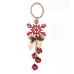Snowflake Bell Orn 14"