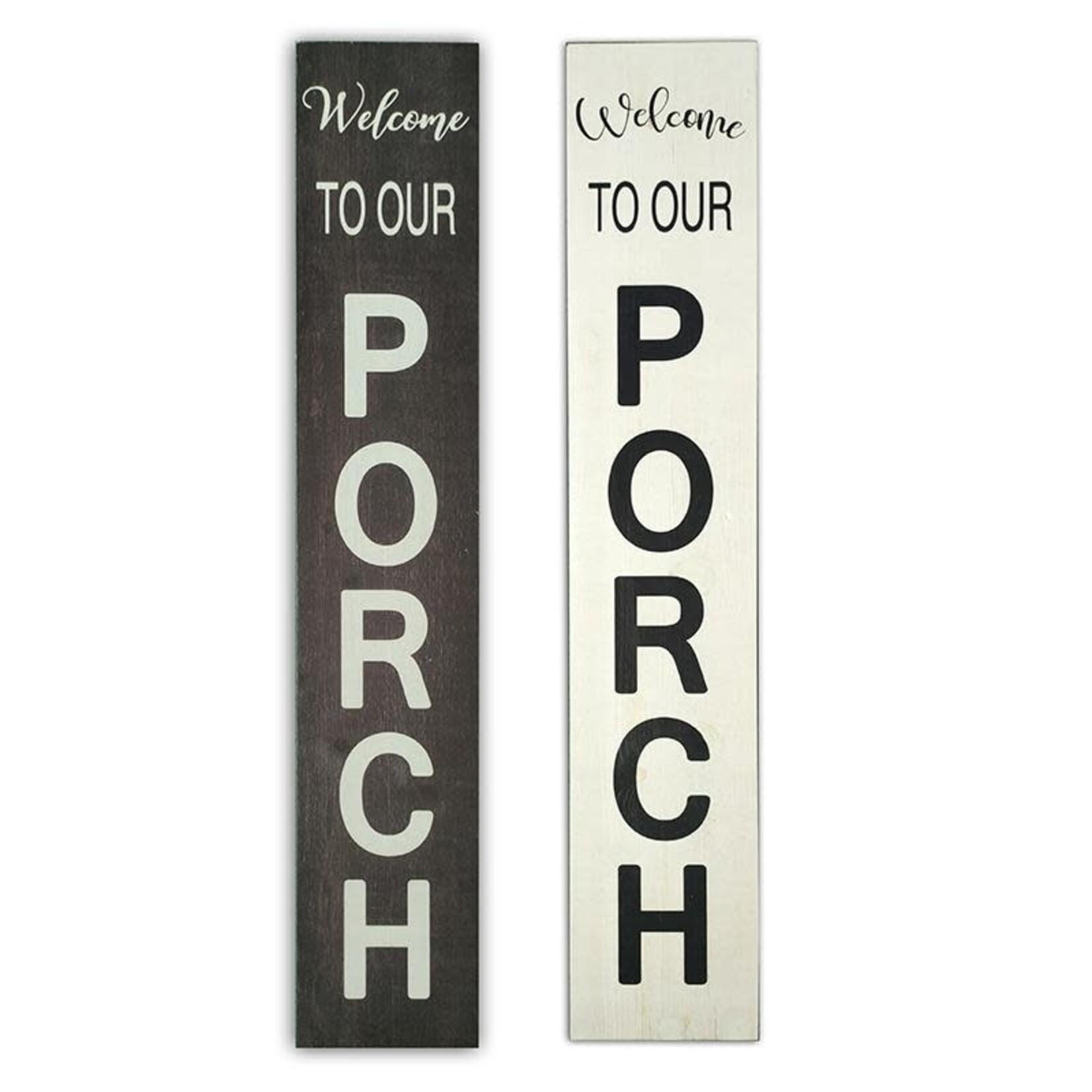 'Welcome to Our Porch' Reversible Porch Sign