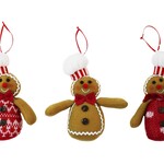 Gingerbread Ornaments 3 Asst.