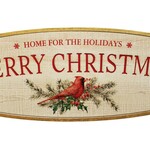 Cardinal Merry Christmas Wall Art