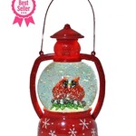 LED USB Lantern W'Globe-Cardinals