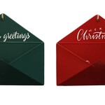 Metal Red/Green Env. cards  2Asst.