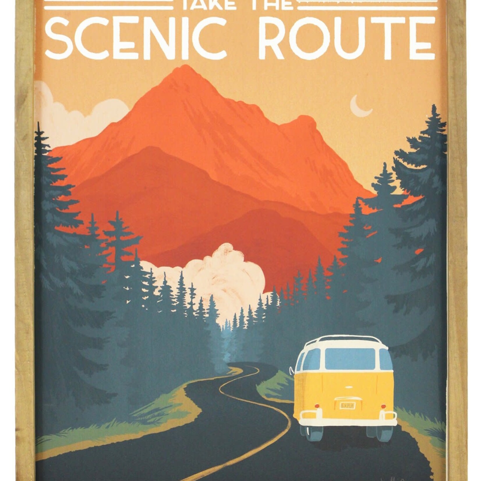Take the Scenic Route - Wall Art