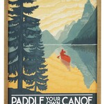 Paddle your own canoe - Wall Art