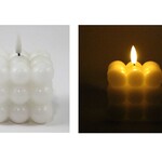 Bubble cube LED  candle - Sm