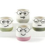 Expressions Ceramic Planter, 4 Asst.