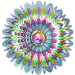 LARGE Wind Spinner - Mandala Collection Gazing Ball
