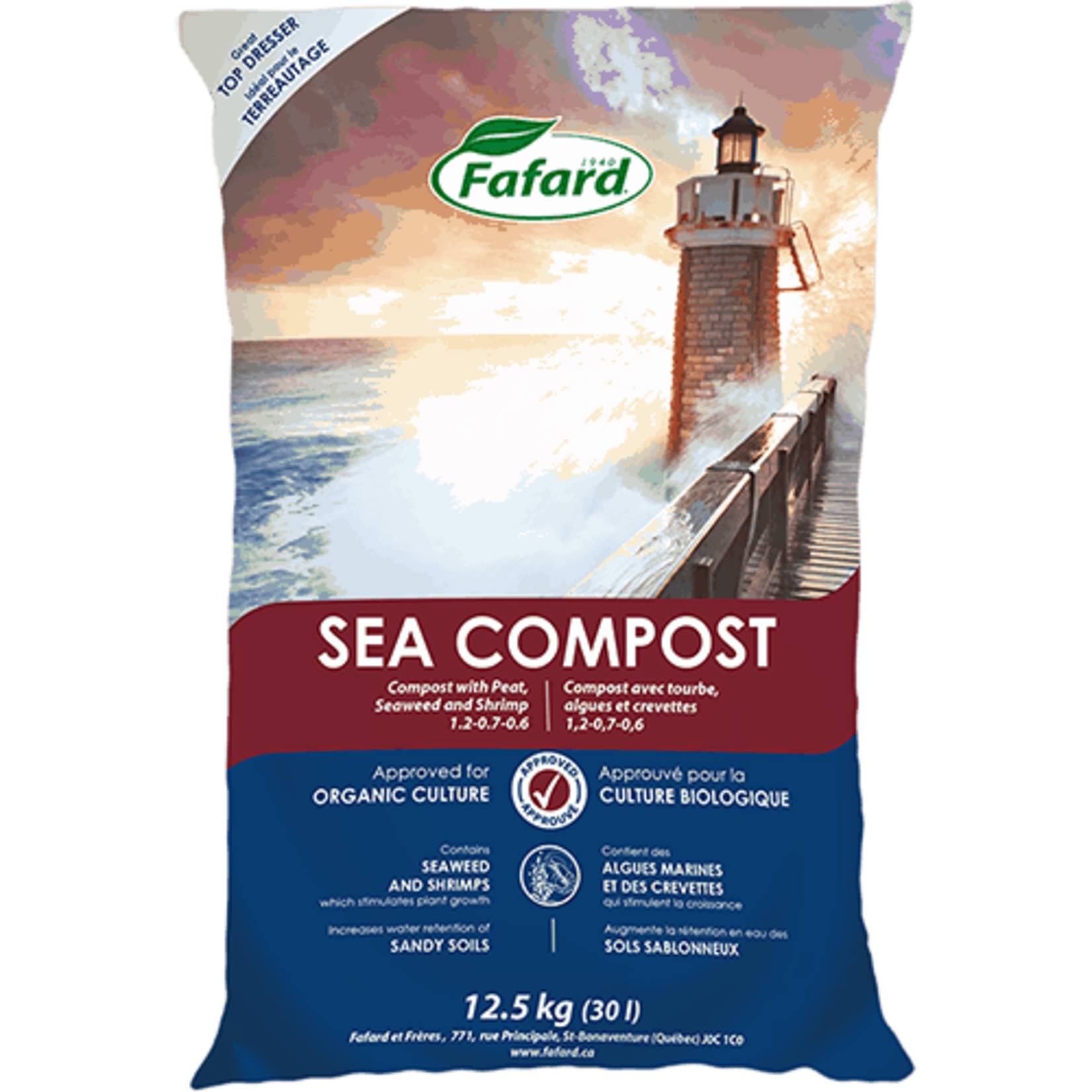 Fafard FA- Biosol Sea Compost Soil 30L