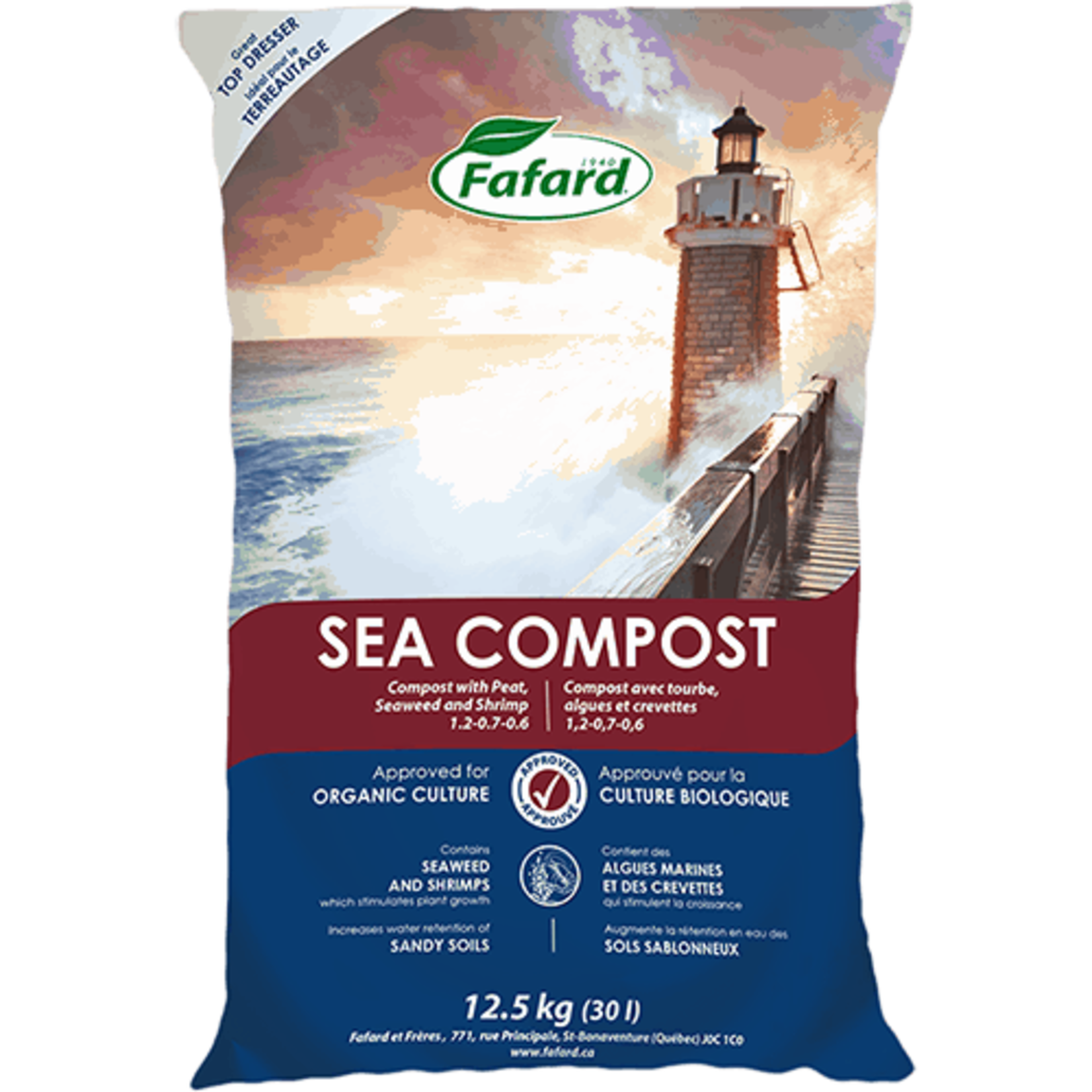 Fafard Fafard Biosol Composted Manure with Peat + Seaweed + Crustaceans (Organic) - Bag