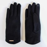Micro Suede Gloves - Black