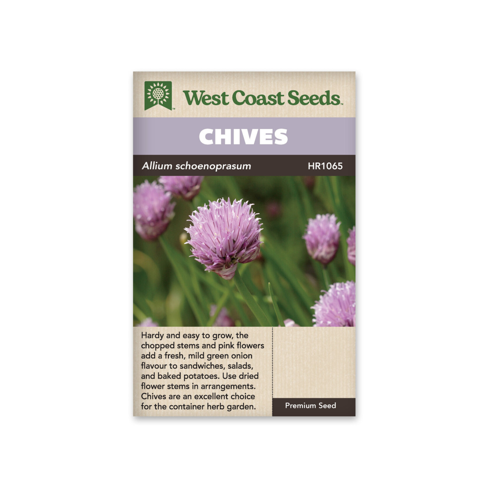 West Coast Seeds Chives - Chives