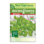 West Coast Seeds Broccoli - Microgreen Broccoli Certified Organic