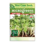 West Coast Seeds Sunflowers - Microgreen Sunflower Certified Organic