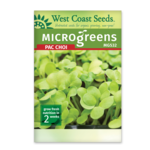 West Coast Seeds Pac Choi - Microgreen Pac Choi