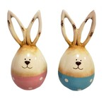 8" Ceramic Bunnies - 2 Asst.