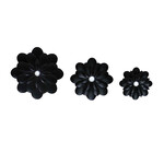 Black Metal Flowers - Small