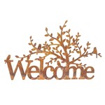 Metal "welcome" Tree wall Decor. Sign