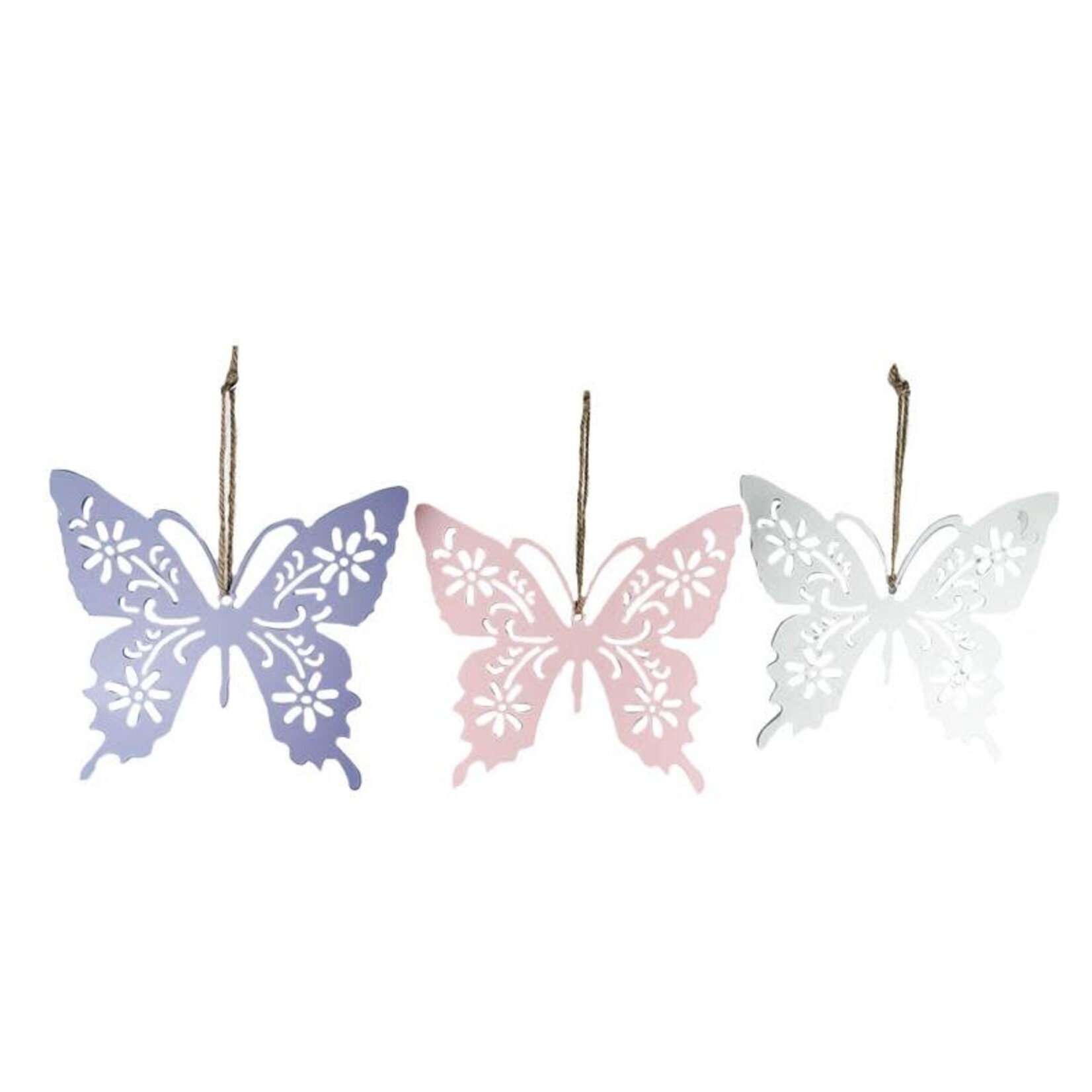 Asst Hanging Butterfly w/ Cut Outs