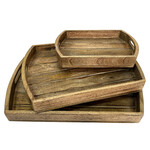 Wooden Serving Tray - Lg.