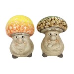 Ceramic Mushroom People - 2 Asst.