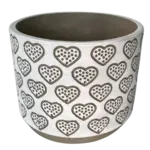 3 Dotted Hearts Pot