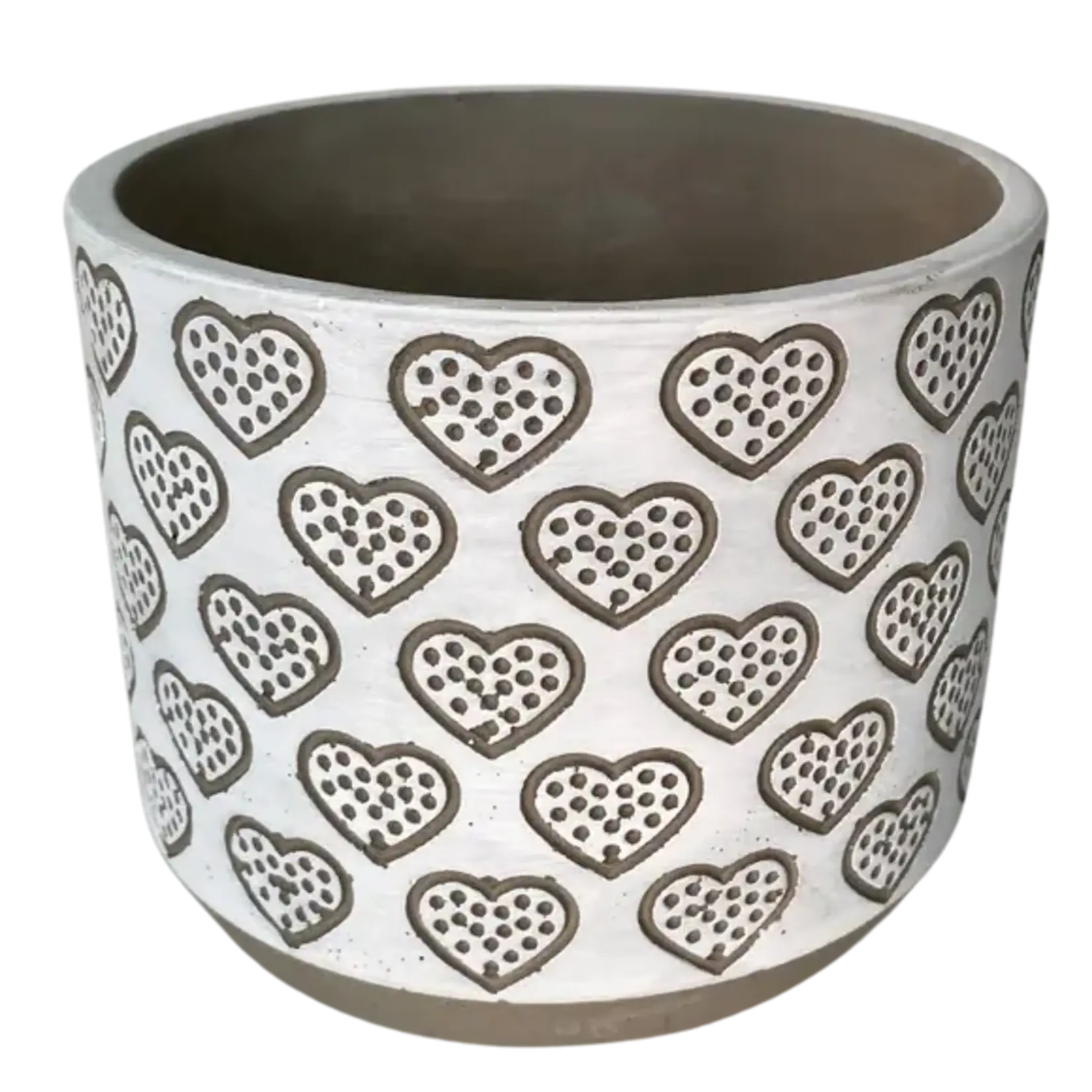 3 Dotted Hearts Pot