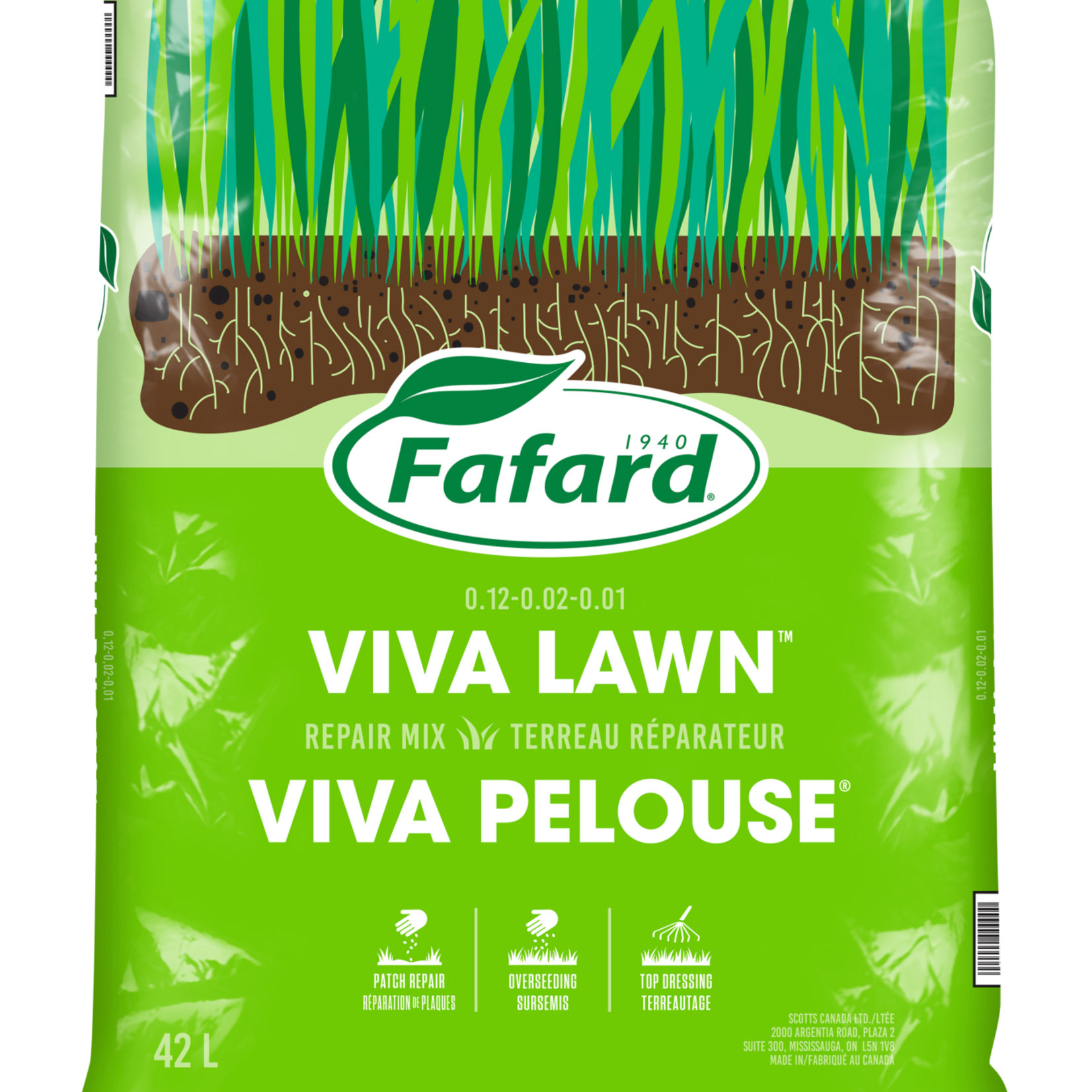 Fafard FA Viva Lawn Mix 42L - SOLD OUT aug. 2026
