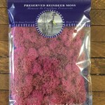 Supermoss Reindeer Moss Preserved Pink 2oz Bag