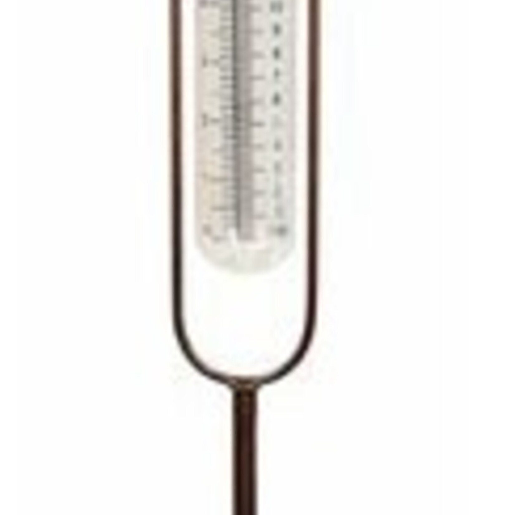Bird Rain Gauge Stake with Glass