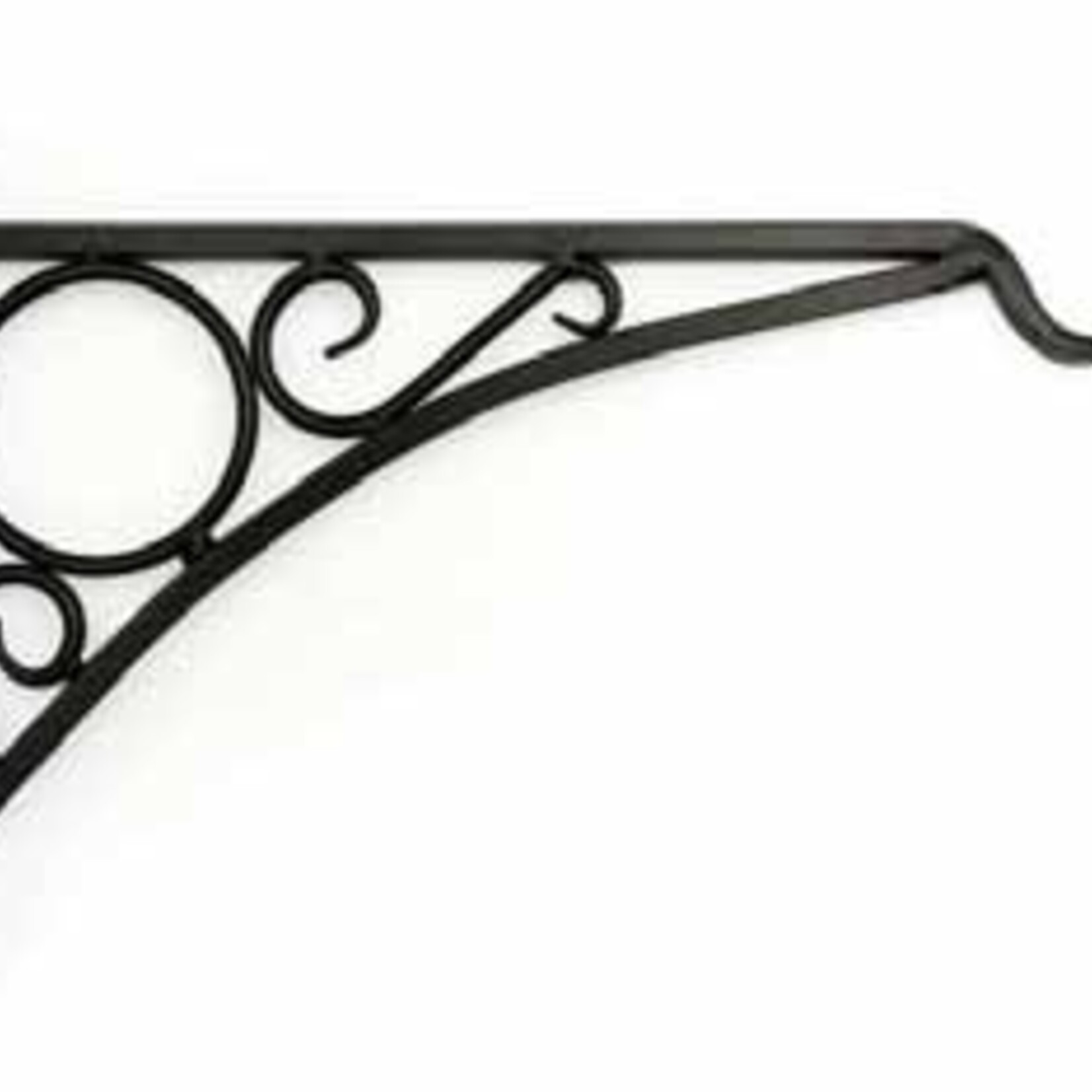 15" Circle Design Bracket - Black