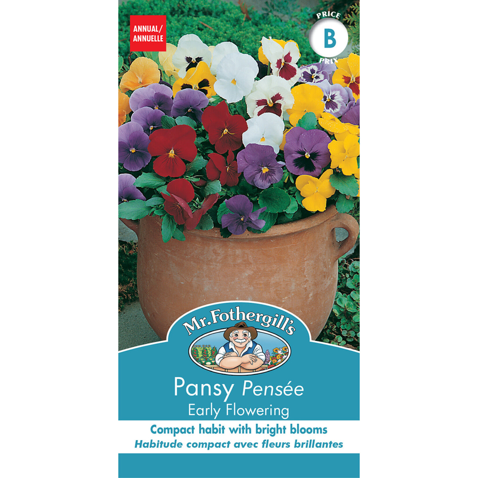 Mr. Fothergill's PANSY Early Flowering
