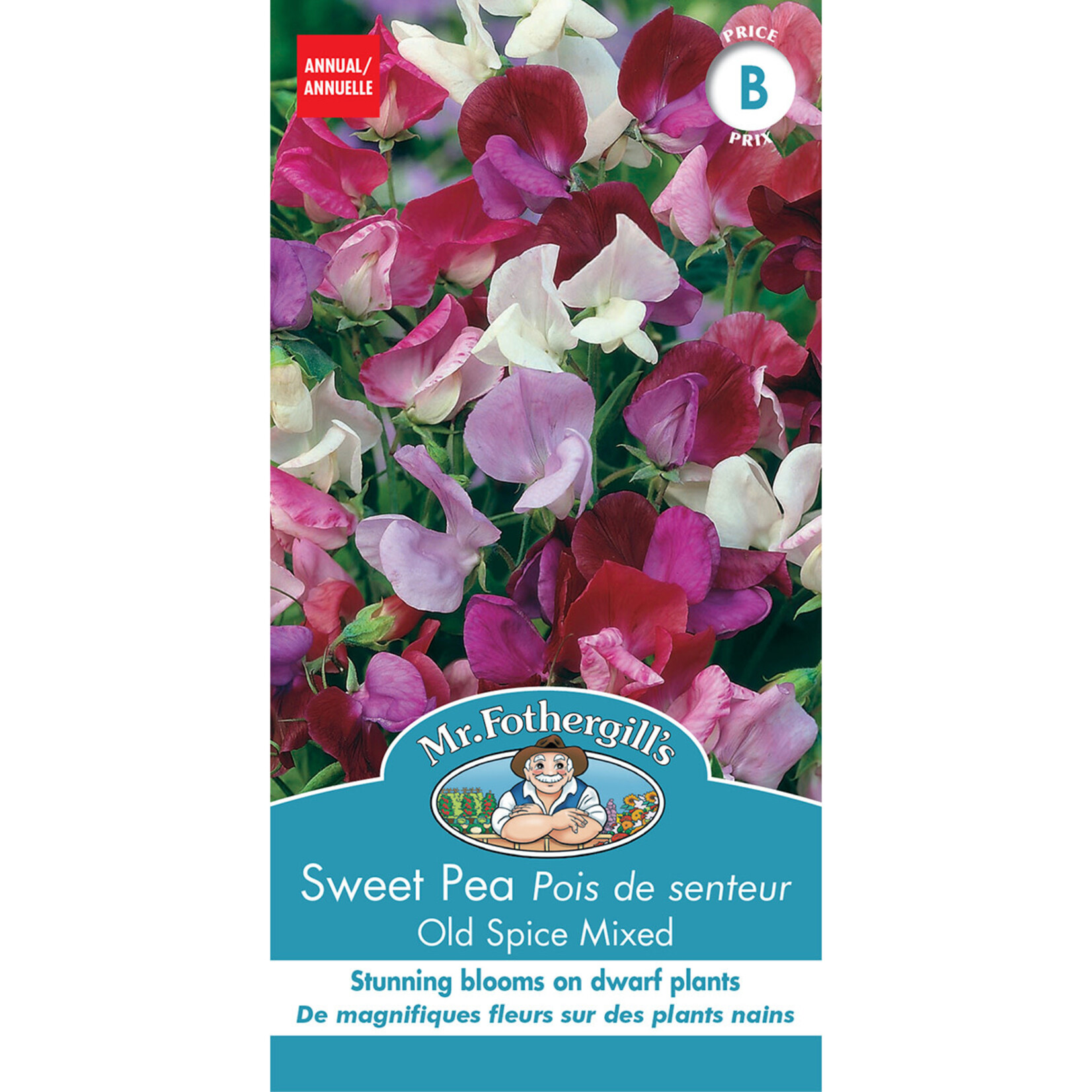 Mr. Fothergill's SWEET PEA Old Spice Mixed