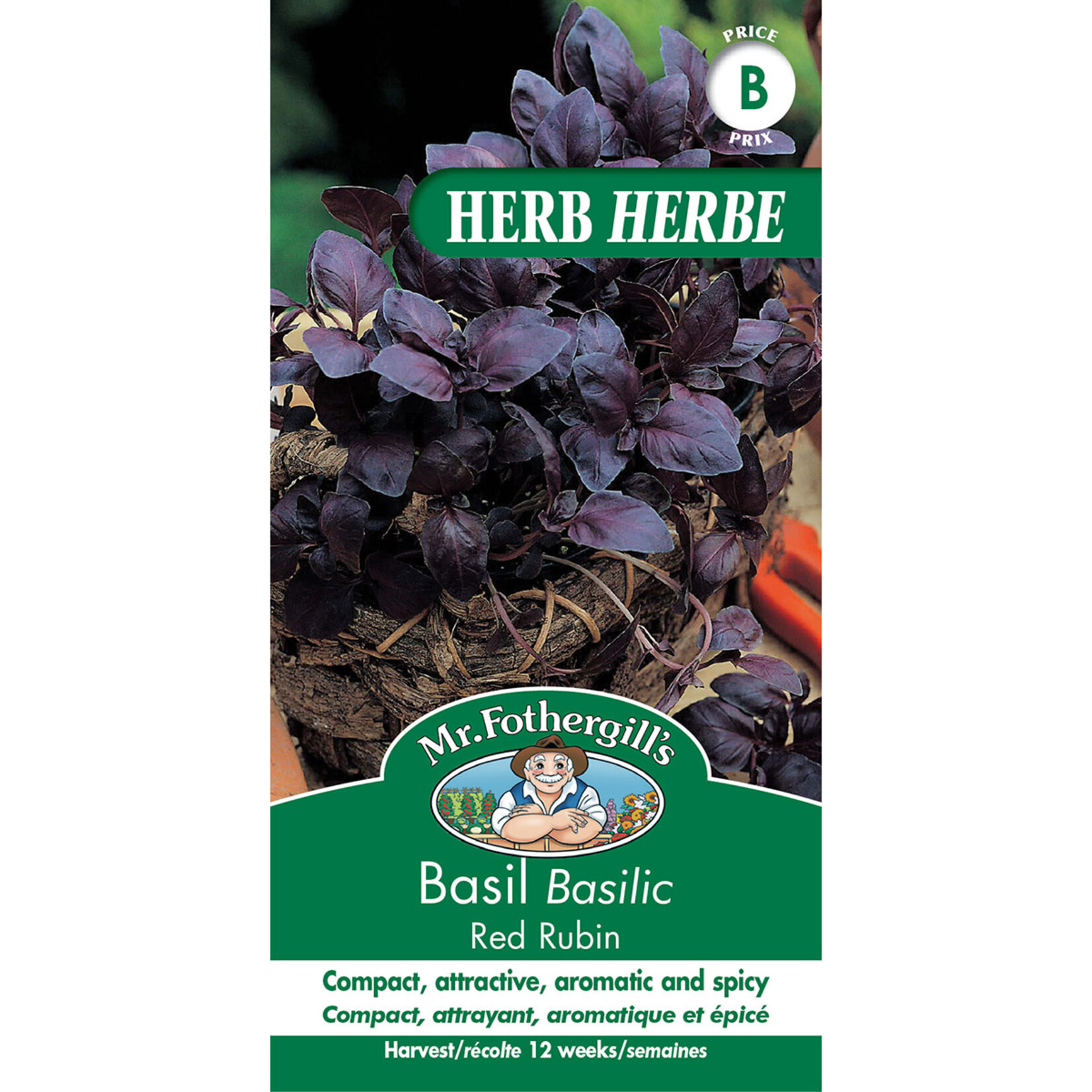 Mr. Fothergill's BASIL Red Rubin