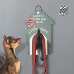 Dog leash Hooks- Blank Grey